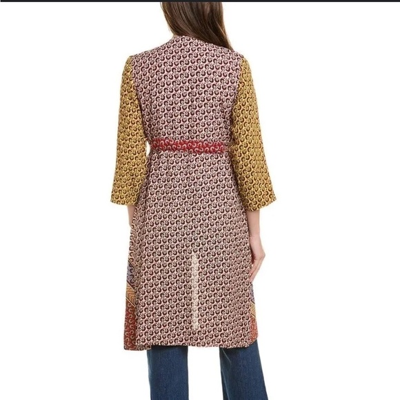 CABI POET JACKET size small kimono duster patchwork #5664 - Picture 4 of 13